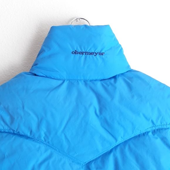 Obermeyer Down Filled Ski Vest Size Medium - Picture 7 of 8